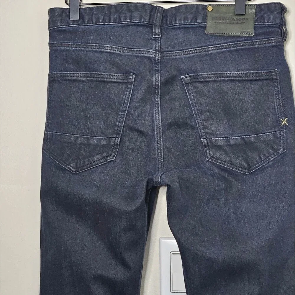 Scotch & Soda Black Denim Skinny Jean W30 L32 Skim Lot 22